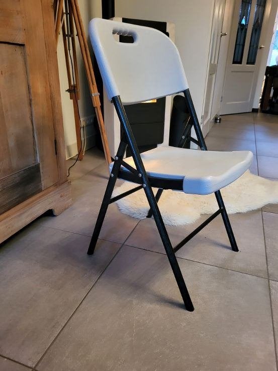 Klapstoel(en), stoelen te huur, verhuur, huren., Ophalen, Zo goed als nieuw, Overige