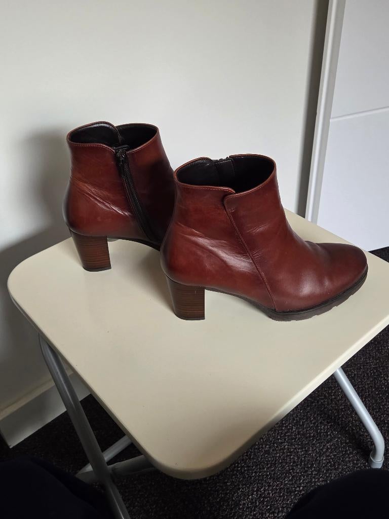 NAUWELIJKS GEDRAGEN Enkellaarsjes bruin, Gabor, maat 37, Kleding | Dames, Schoenen, Bruin, Lage of Enkellaarzen, Gabor, Ophalen of Verzenden