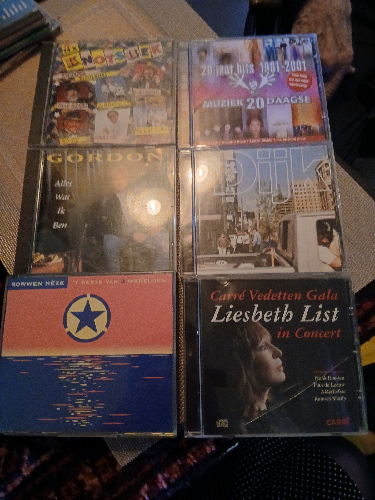 nederlands talige muziek rock etc, Gebruikt, Pop, Ophalen of Verzenden, Inclusief doosje