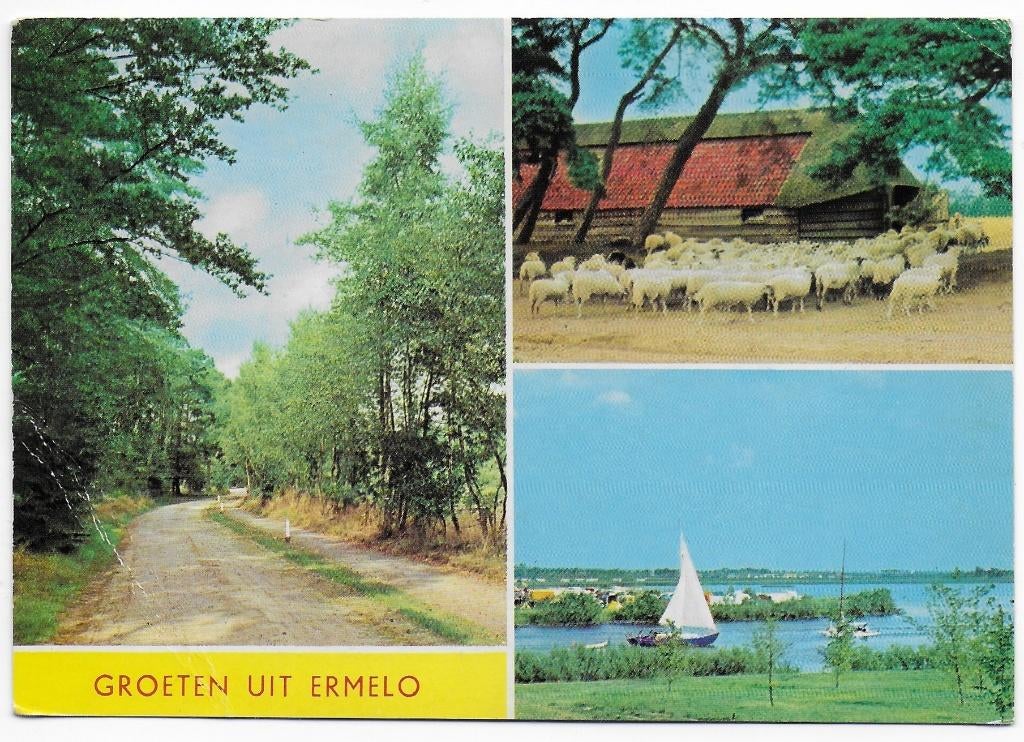 Ermelo Gelopen Ansichtkaart ( B5328 ), Verzenden, 1980 tot heden, Gelopen, Gelderland