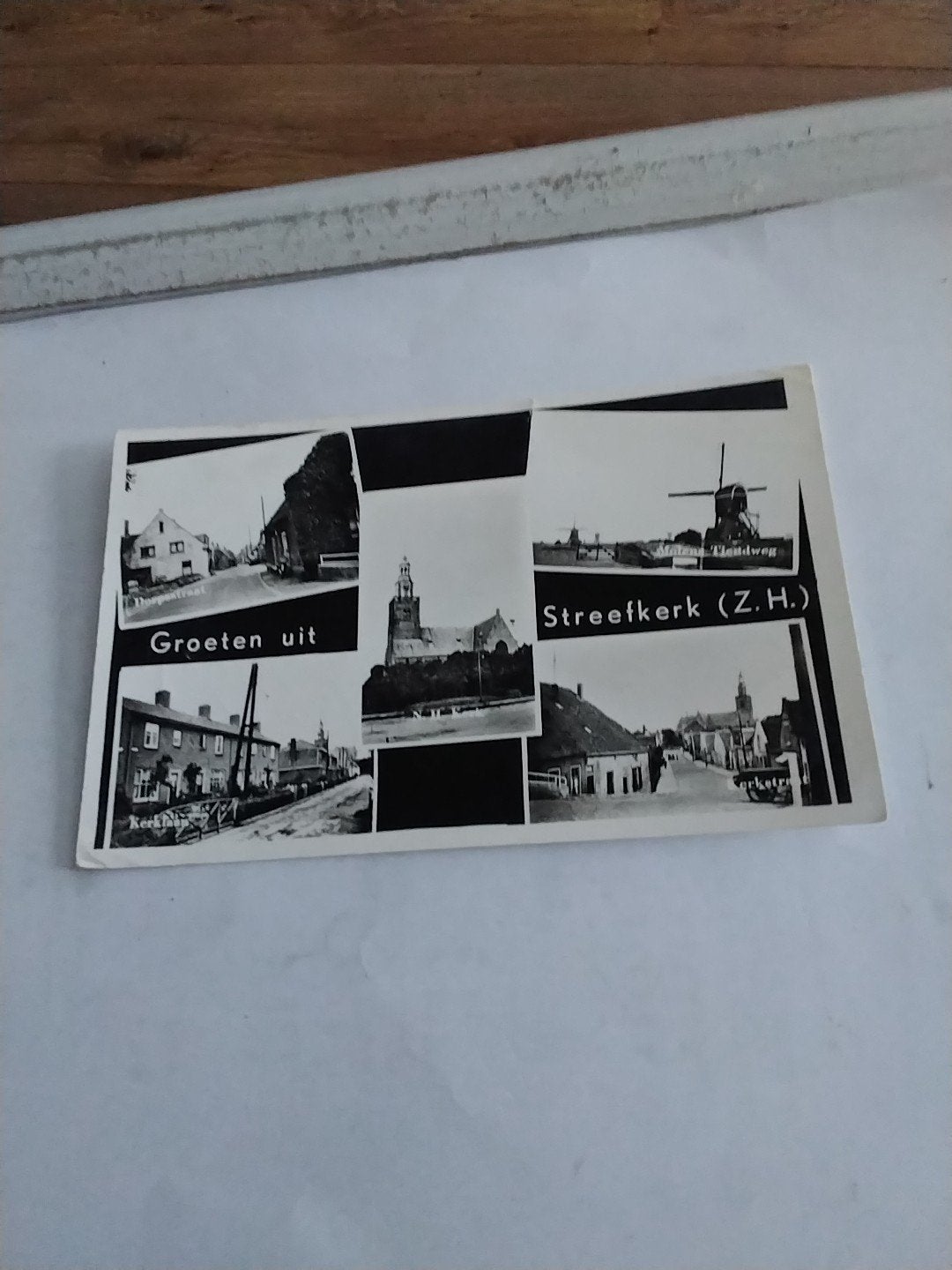 Oude Ansichtkaart Streefkerk (Z.H.) - Groeten uit 1960, Verzamelen, Ophalen of Verzenden, Voor 1920, Gelopen, Zuid-Holland