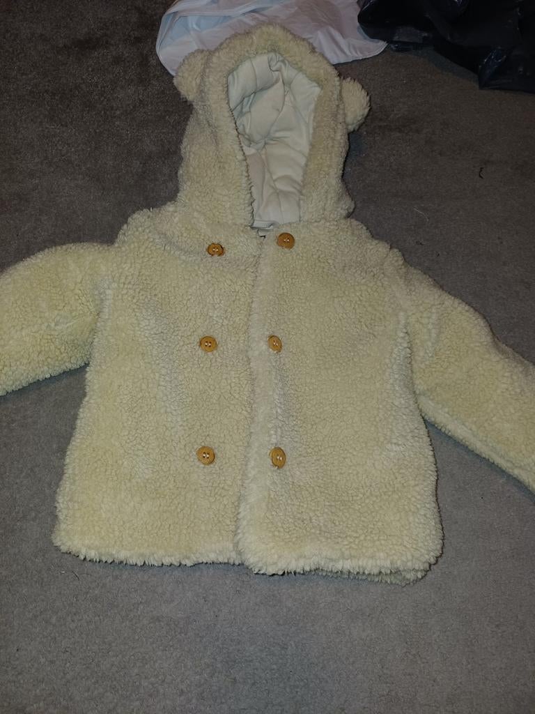 Baby Blue teddy jasje maat 86, Ophalen of Verzenden, Zo goed als nieuw, Meisje