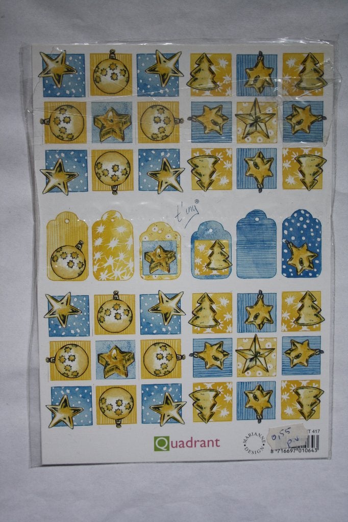 3 st. A5 knipvellen A5 3D marianne design 9964, Ophalen of Verzenden, Nieuw, Kerst, Knipvel