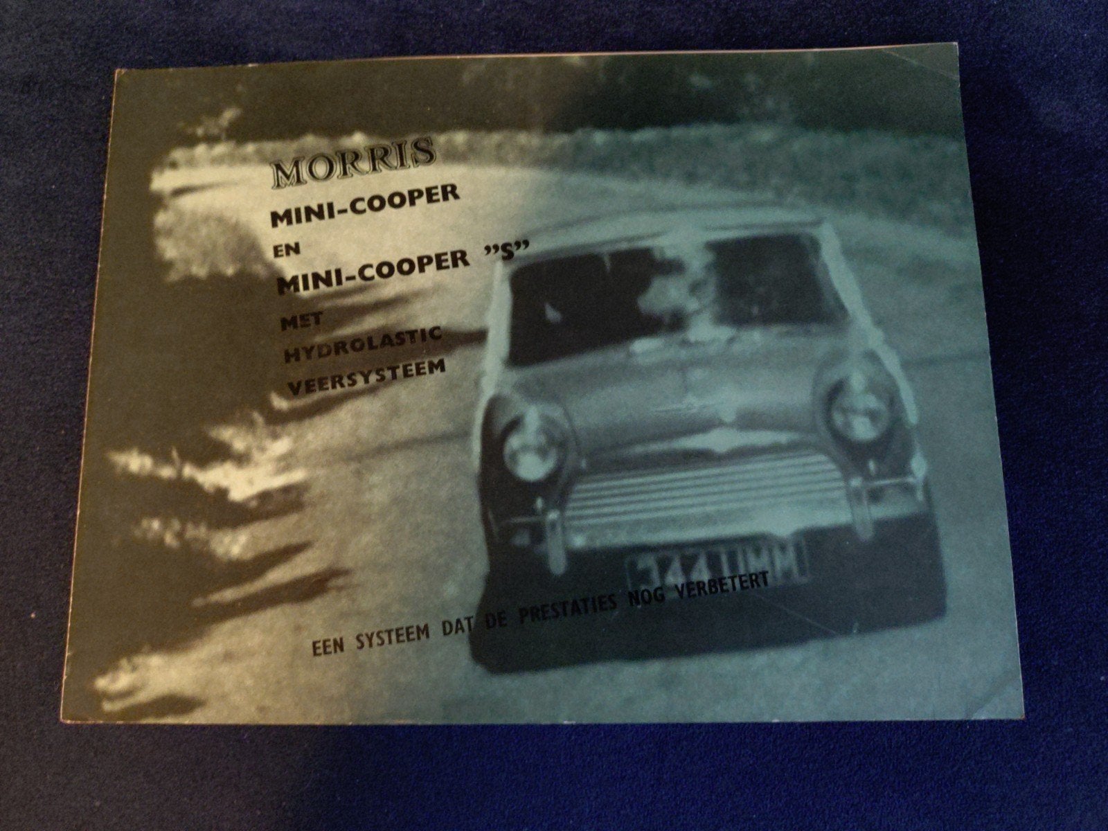 Morris Mini-Cooper & Mini-Cooper 'S' brochure, Verzenden, Gelezen, Overige merken, Morris Motors Ltd.