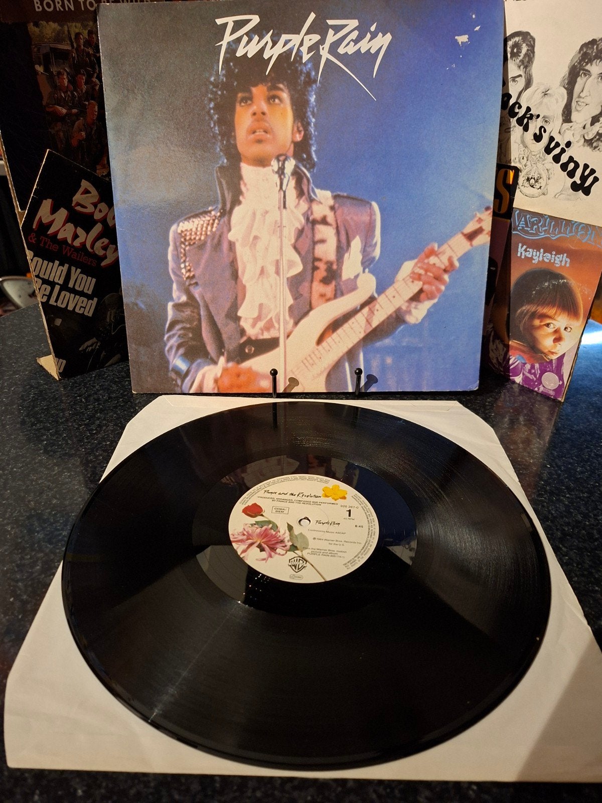Prince and The Revolution - Purple Rain  maxi 1984, Gebruikt, 1980 - 1989, Ophalen of Verzenden, Fotohoes