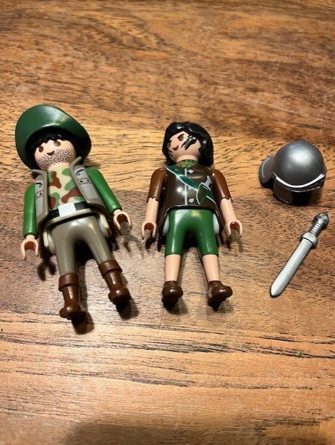 Playmobil Leger poppetjes, Ophalen of Verzenden, Zo goed als nieuw, Losse onderdelen, Figuren