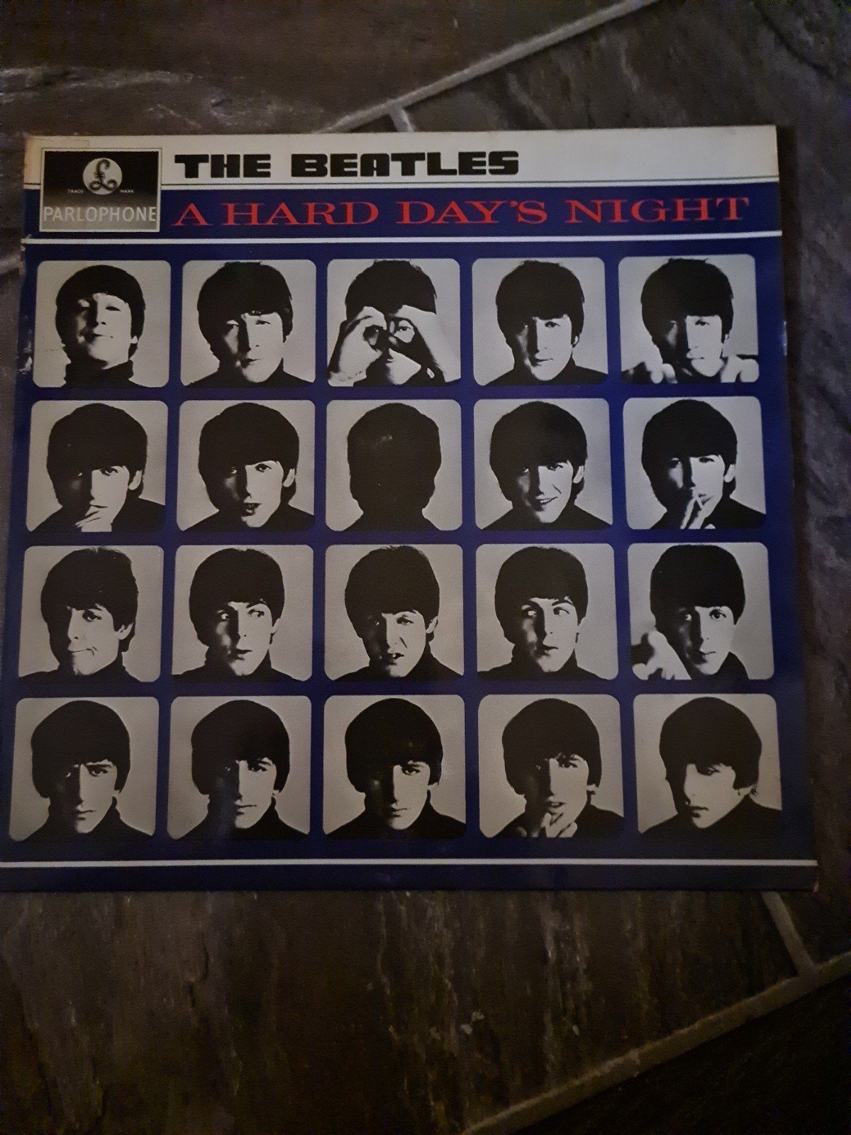 The Beatles - A Hard Day's Night LP (Originele Persing), Cd's en Dvd's, Gebruikt, Originele persing, Ophalen of Verzenden, 12 inch
