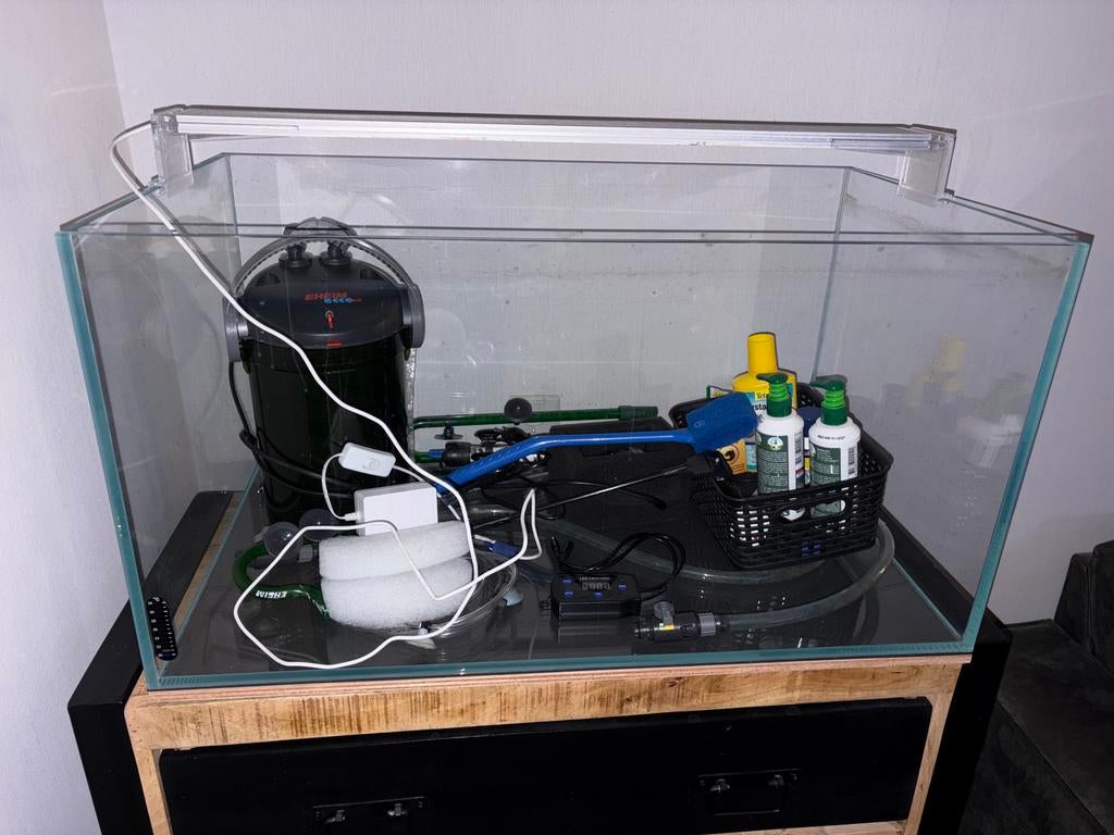 Aquarium Superfish Aquascape 140, Ophalen, Inclusief vissen, Superfish, Gevuld zoetwateraquarium