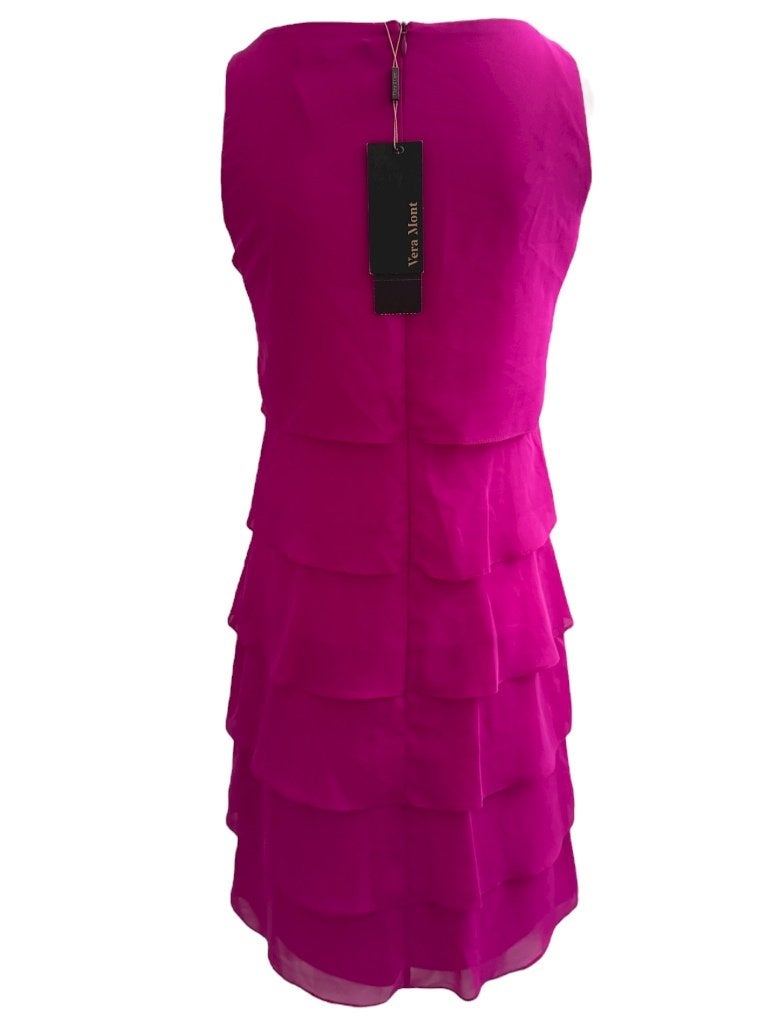 Vera Mont jurk NIEUW S, Nieuw, Ophalen of Verzenden, Roze, Onder de knie