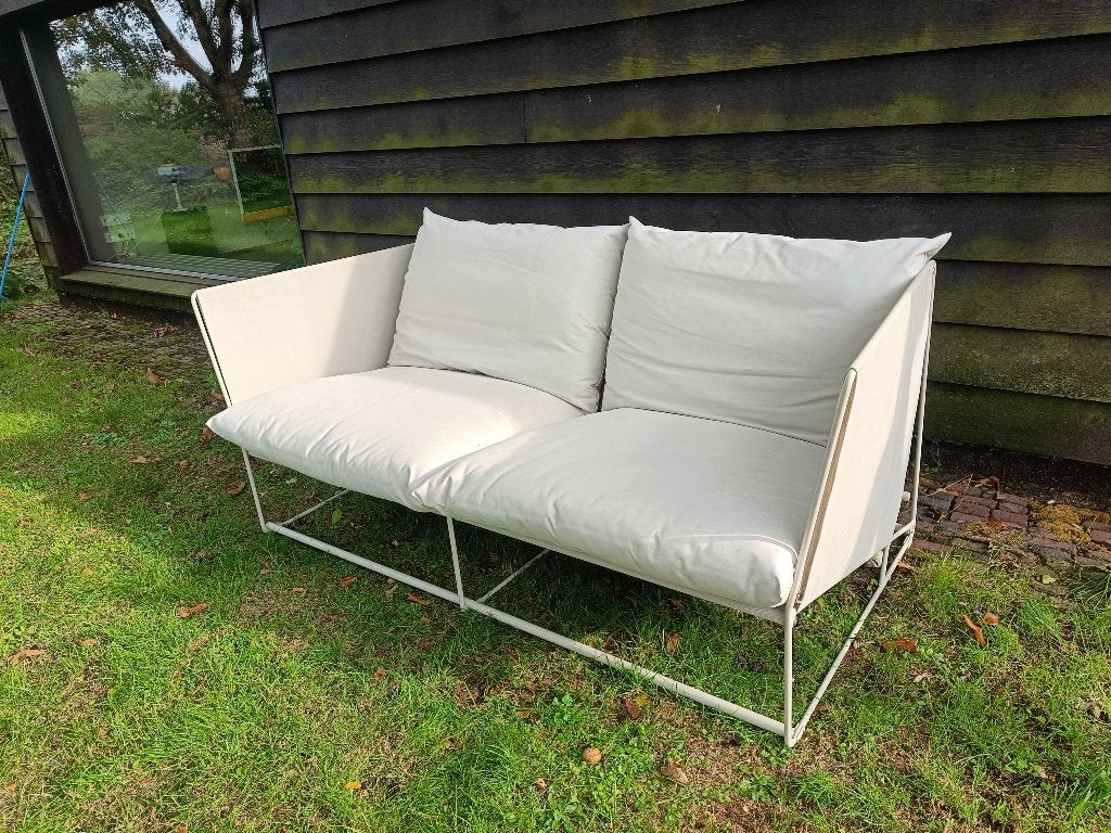 (Buiten-)bank 2-zits Ikea 'Havsten', Overige materialen, Zo goed als nieuw, Loungeset, Bank