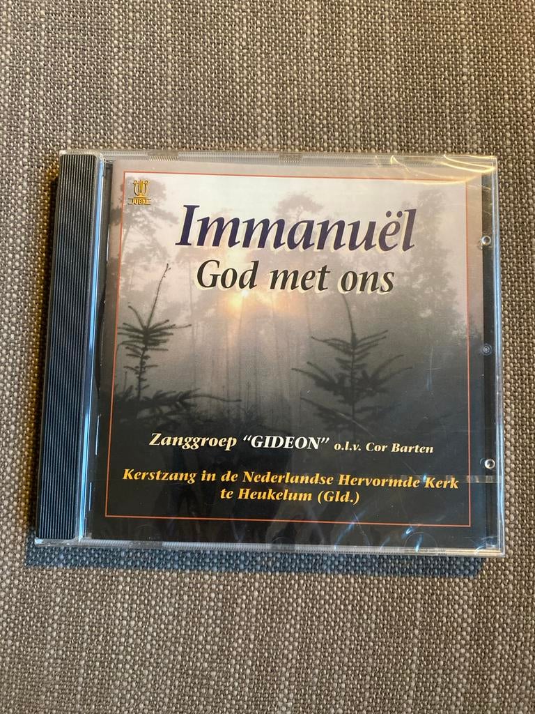 Immanuël God met ons - Zanggroep GIDEON cd nieuw!!, Cd's en Dvd's, Ophalen of Verzenden, Nieuw in verpakking, Gospel