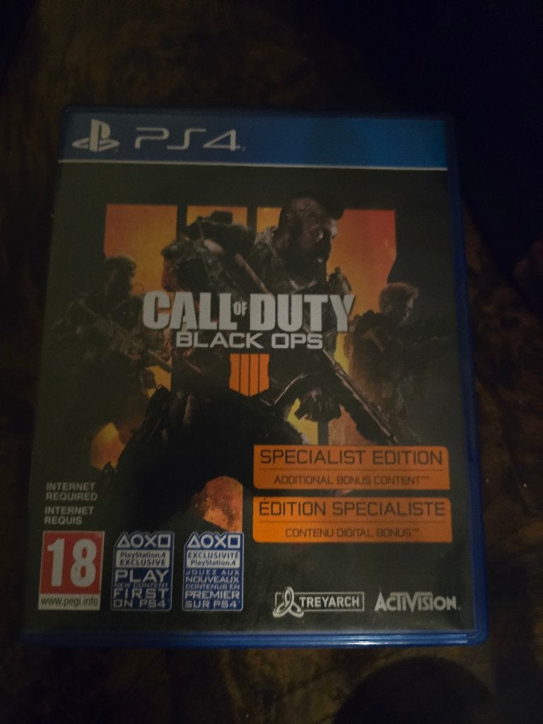 Call of duty black ops 4, Ophalen of Verzenden, Zo goed als nieuw, Met 1 controller, Original
