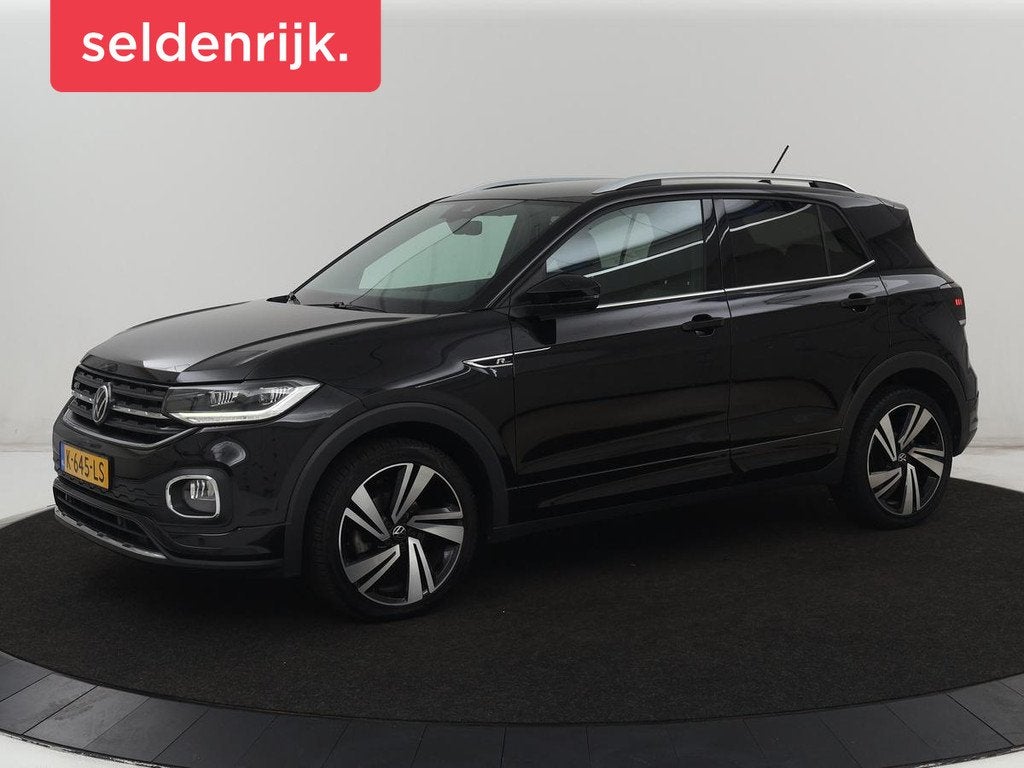 Volkswagen T-Cross 1.0 TSI Style Business R | Stoelverwarmin, Auto's, Volkswagen, Gebruikt, Euro 6, Zwart, Origineel Nederlands