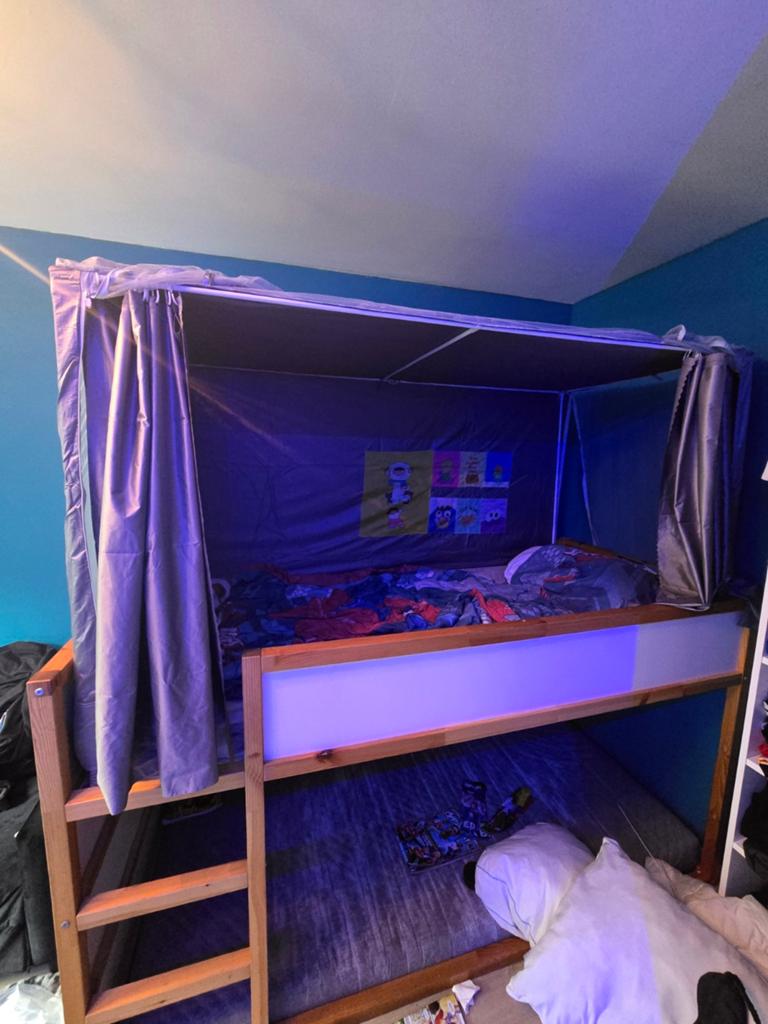 Leuke bedtent / klamboe, Hoogslaper, Eenpersoons, Minder dan 160 cm, Ophalen of Verzenden