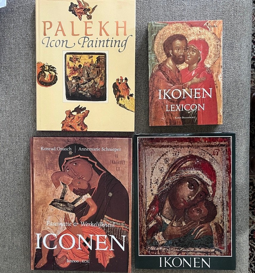 Iconen boeken, Ophalen of Verzenden, Zo goed als nieuw, Schilder- en Tekenkunst