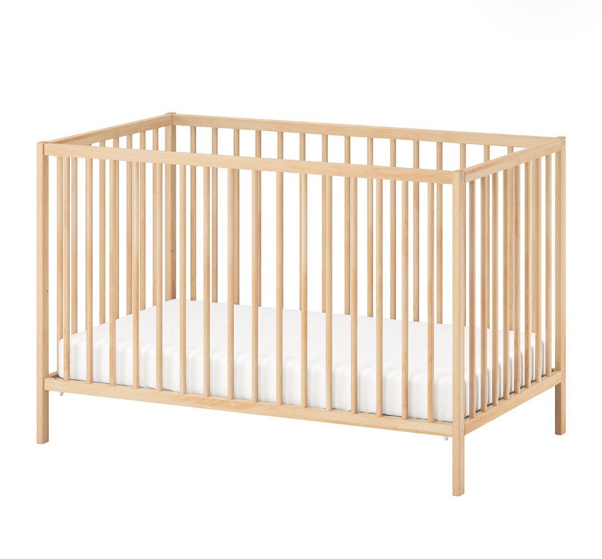 Sniglar babybed, Gebruikt, Ophalen of Verzenden, Lattenbodem, Minder dan 140 cm