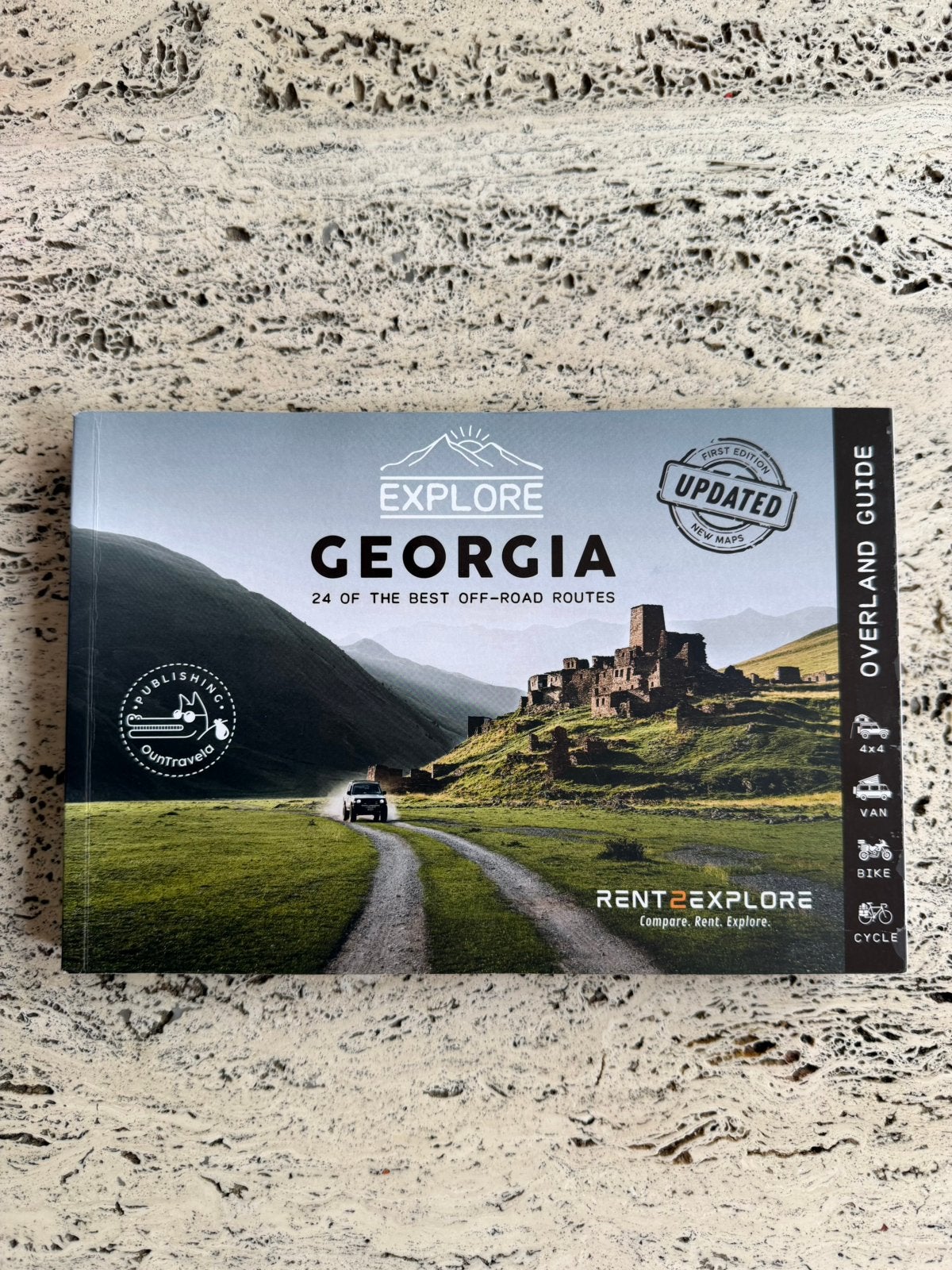 Reisgids Explore Georgia - 24 of the best off-road routes, Overige merken, Europa, Ophalen of Verzenden, Zo goed als nieuw
