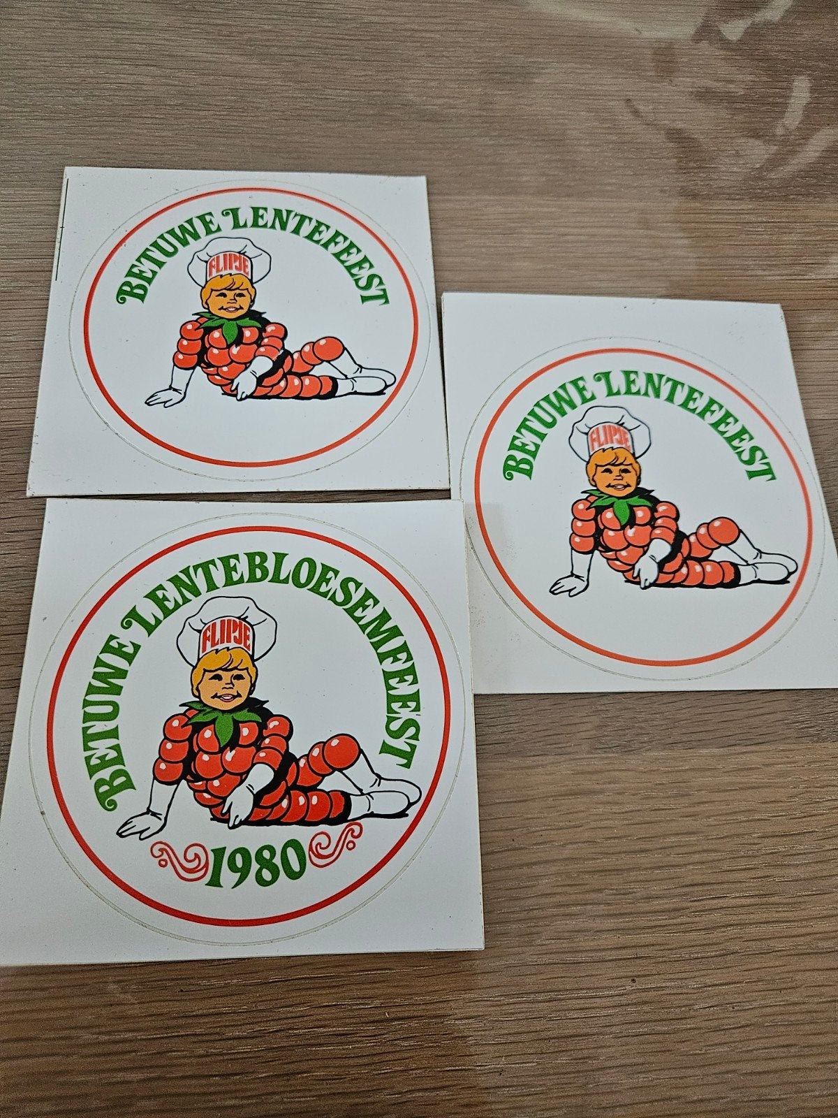 Betuwe Flipje stickers, Ophalen of Verzenden