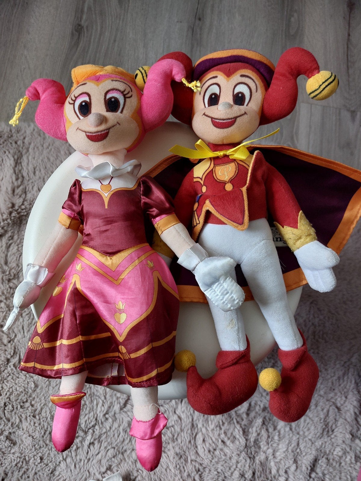 Efteling pardijntje en pardoes knuffels, Verzamelen, Efteling, Ophalen of Verzenden, Zo goed als nieuw, Overige typen