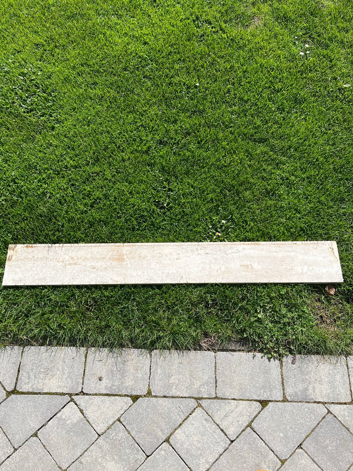 Vensterbank natuursteen, Doe-het-zelf en Verbouw, Ophalen, Gebruikt, 20 tot 50 mm