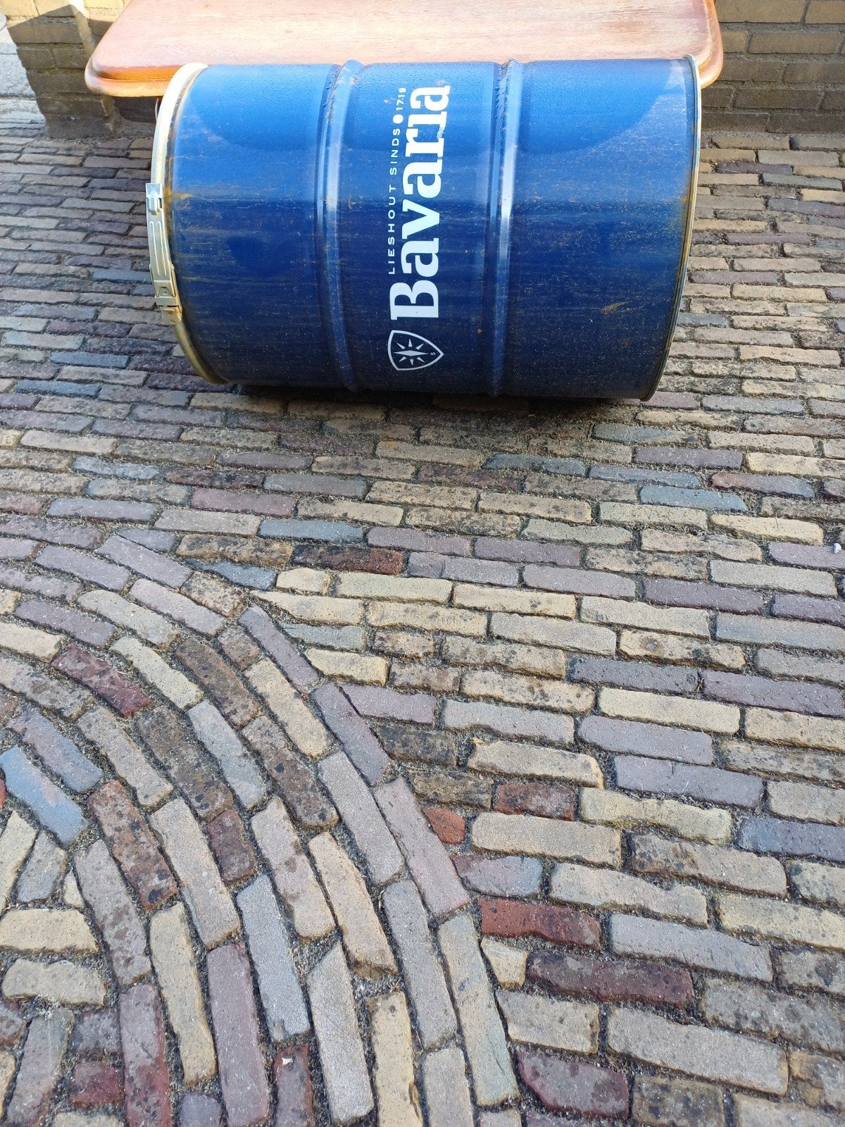 Bavaria olievat / barbecue, Ophalen, Gebruikt
