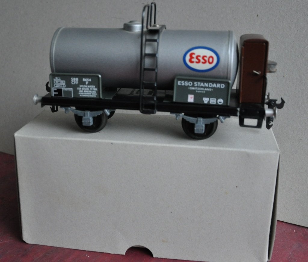 Buco Spoor 0 8654 ketelwagen Esso goederenwagen nieuw OVP, Overige merken, Gelijkstroom, Ophalen of Verzenden, Nieuw