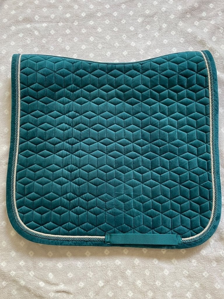 Kentucky Zadeldekje dressuur Cob., Fluweel, Gebruikt, Dressuurdekje, Cob (M)