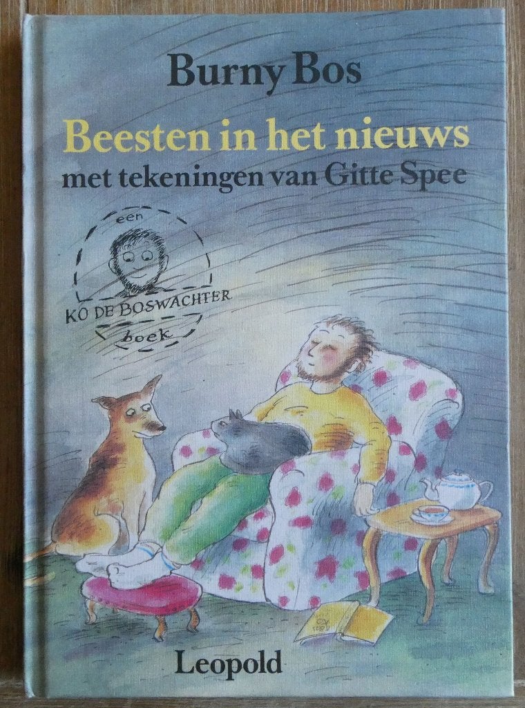 Beesten in het nieuws - Ko de Boswachter - Burny Bos, Ophalen of Verzenden, Zo goed als nieuw, Burny Bos, Fictie algemeen