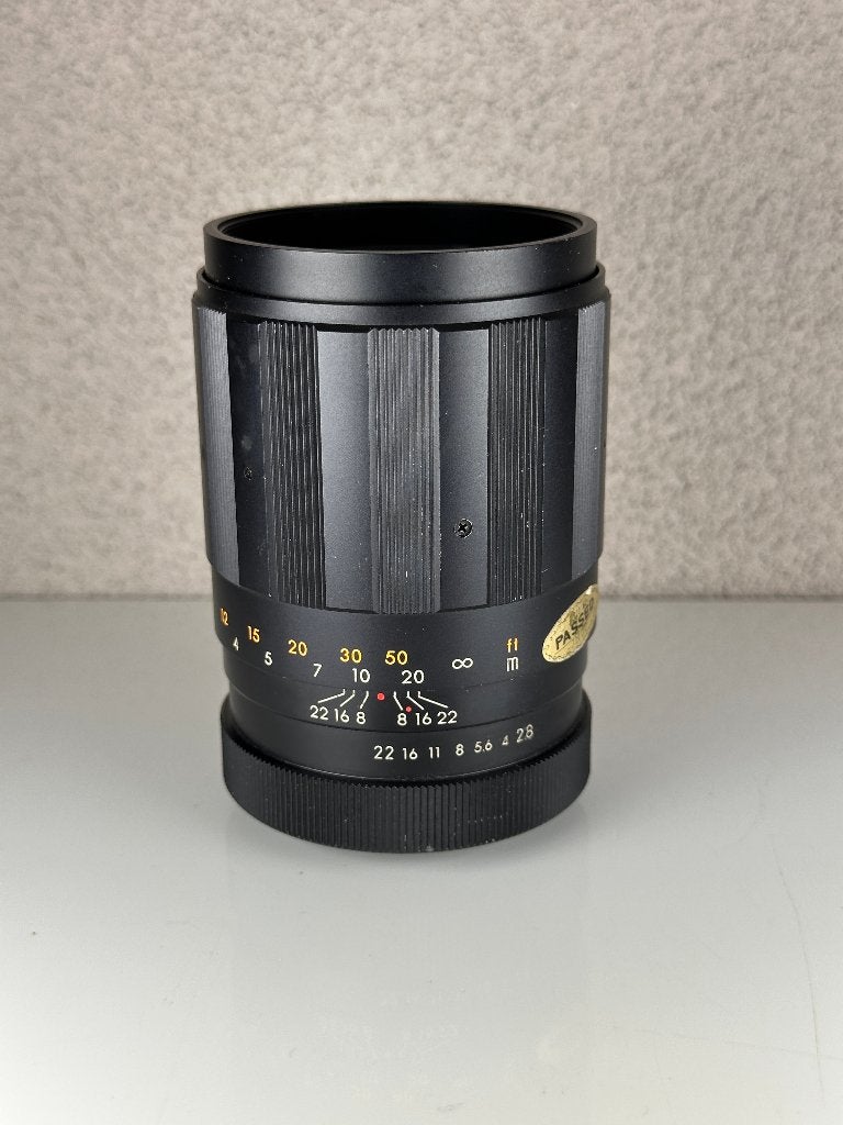 Mooie Auto Albinar Special MC 1:2.8 135mm lens, Audio, Tv en Foto, Fotografie | Lenzen en Objectieven, Zo goed als nieuw, Lensdoppen