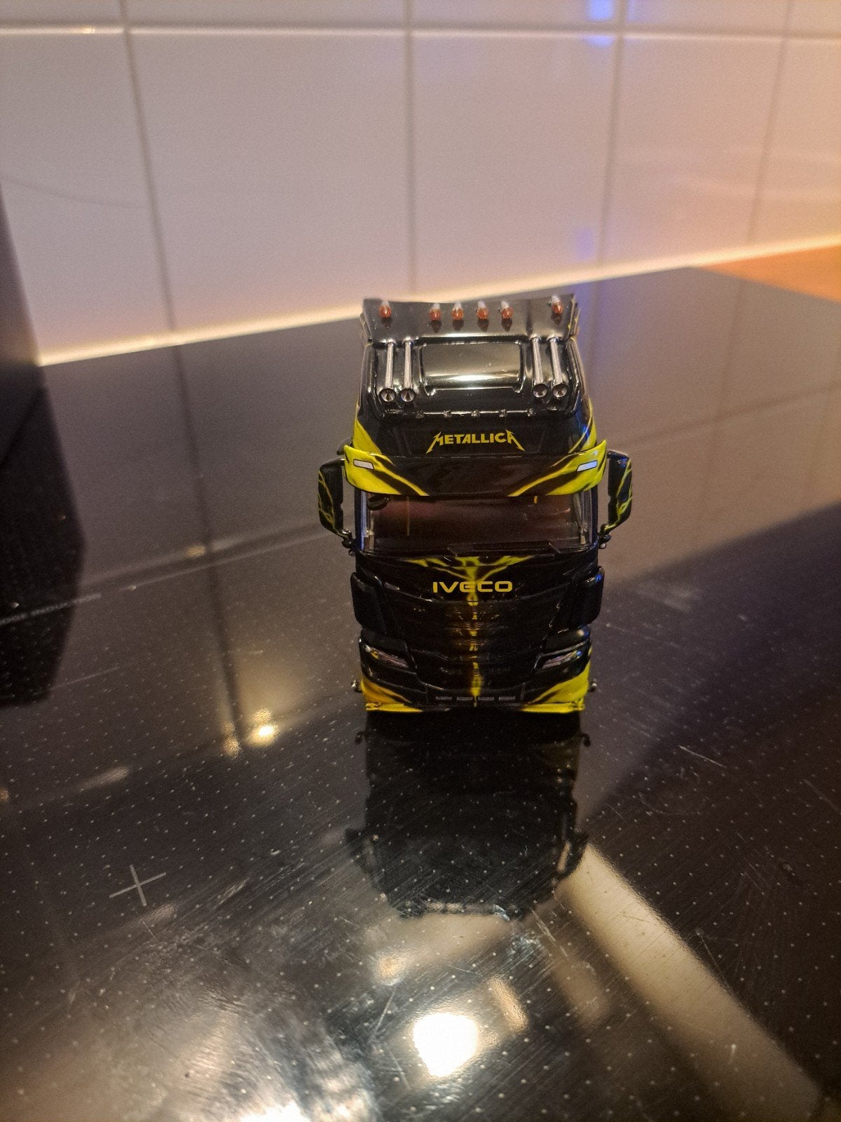 WSI Models Iveco S-Way Metallica vrachtwagen schaalmodel, Overige merken, 1:32 tot 1:50, Nieuw, Ophalen of Verzenden