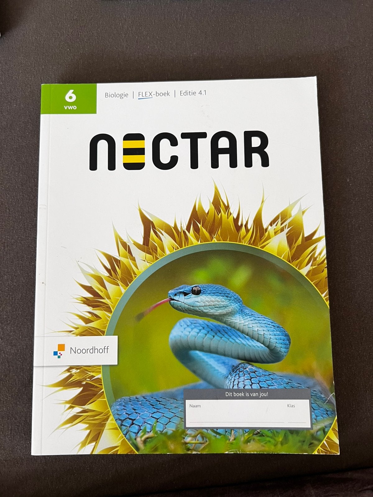 Nectar ed 4.1 vwo 6 FLEX boek, Ophalen, Zo goed als nieuw, Natuurwetenschap