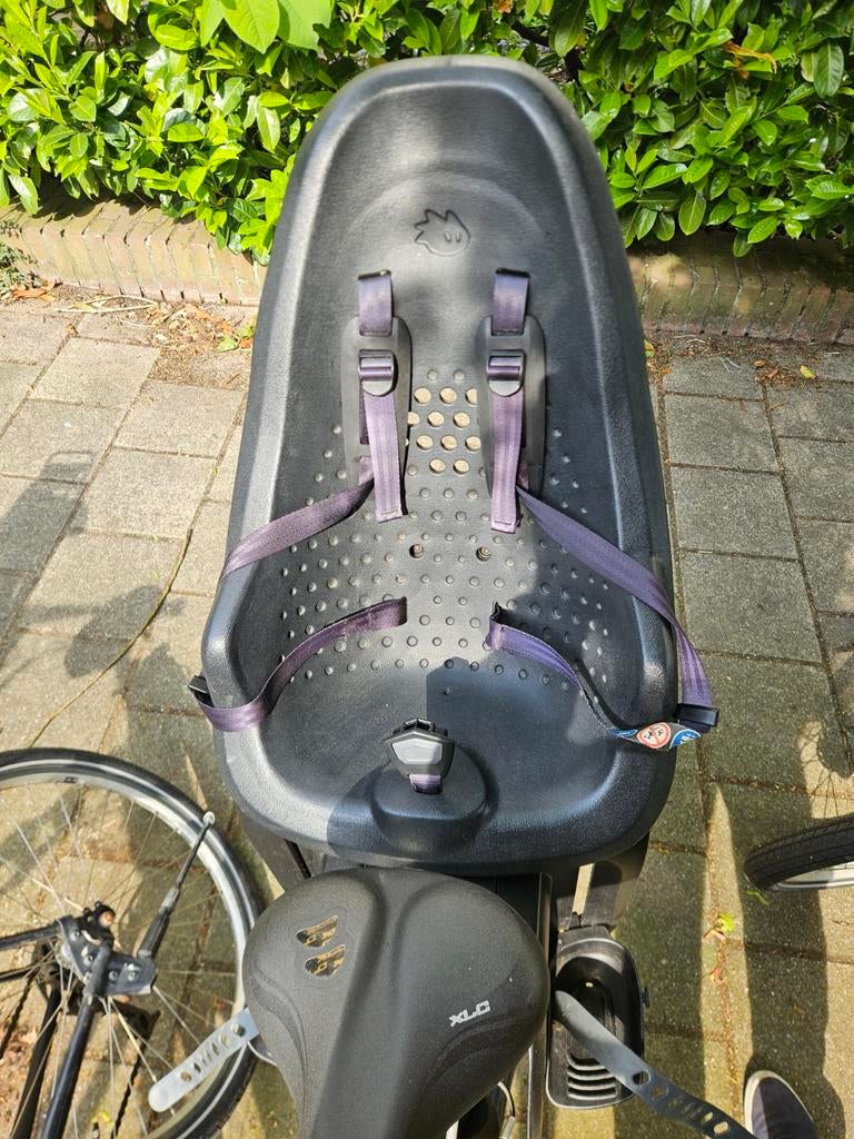 Thule Yepp Maxi Achterzitje - Gebruikt, Fietsen en Brommers, Fietsaccessoires | Fietsstoeltjes, Achterzitje, Thule, Ophalen, 15 t/m 25 kg