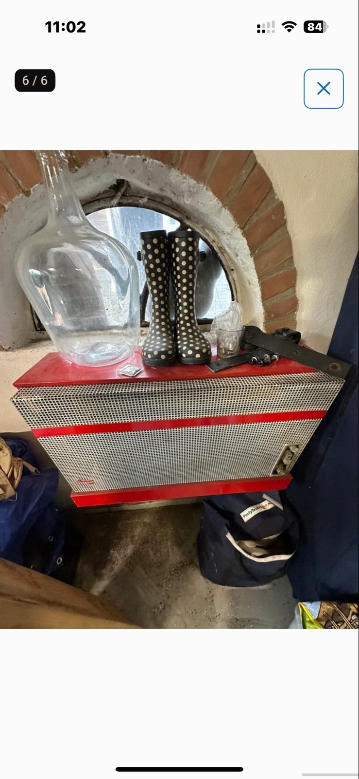 Benraad vintage gaskachel - Retro design, Huis en Inrichting, Gebruikt, Gas, Ophalen of Verzenden, Vrijstaand