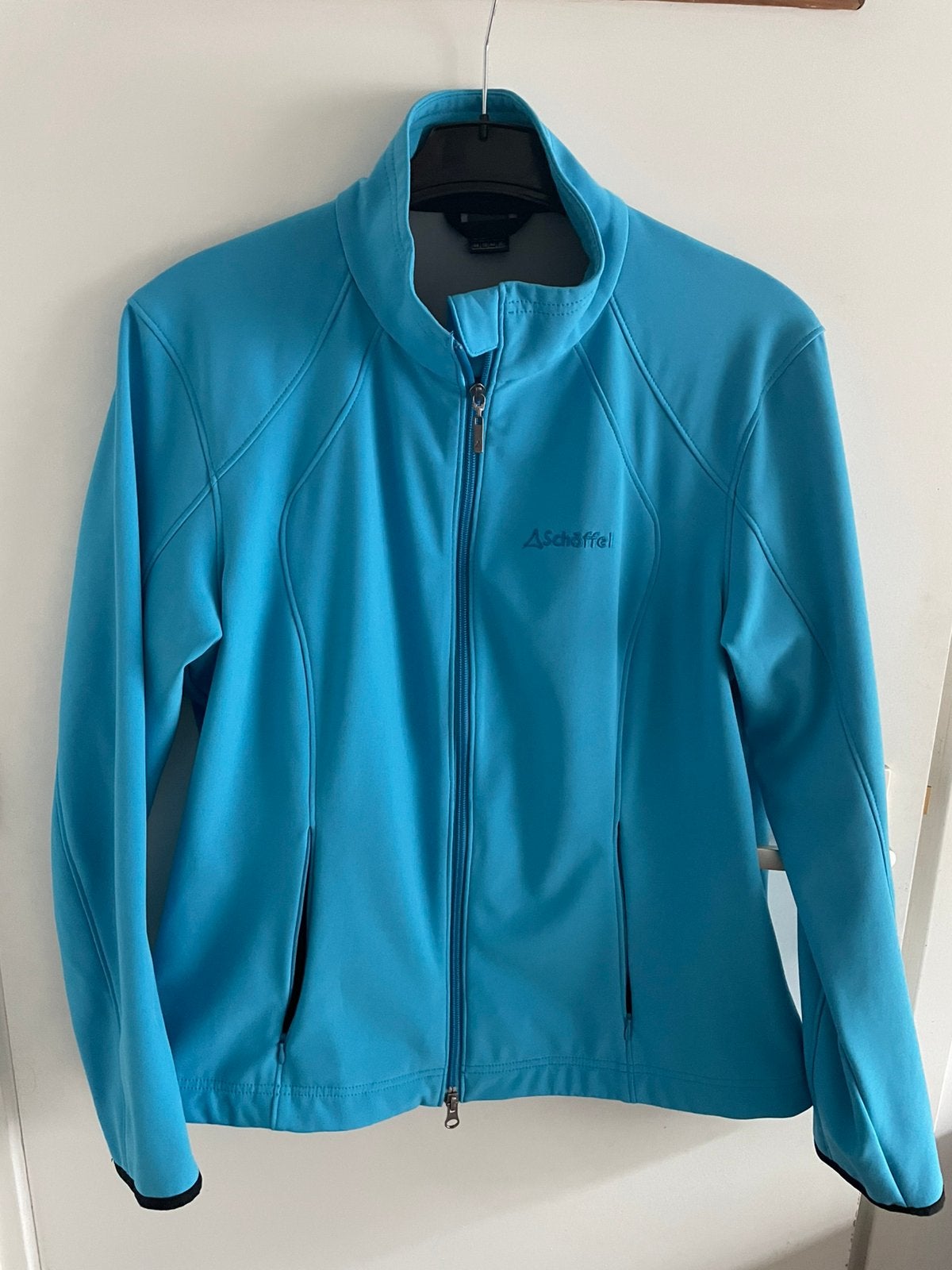 Schöffel Softshell Jas Dames Maat 44 - Blauw, Ophalen of Verzenden, Zo goed als nieuw, Maat 42/44 (L), Blauw