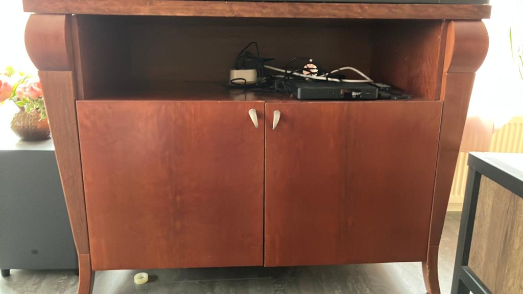 Gratis kersenhouten tv kast, Ophalen, Gebruikt, 25 tot 50 cm, Minder dan 100 cm