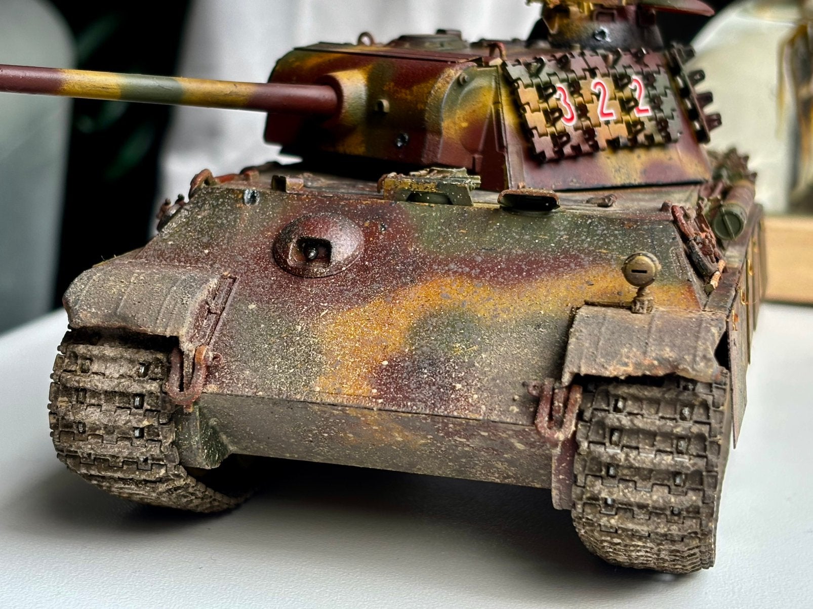 Panther G late hobbybos gebouwd, Overige merken, Gebruikt, Tank, 1:32 tot 1:50