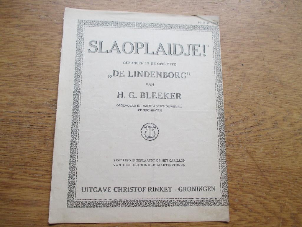 SLAOPLAIDJE !, Zang, Gebruikt, Ophalen of Verzenden, Artiest of Componist