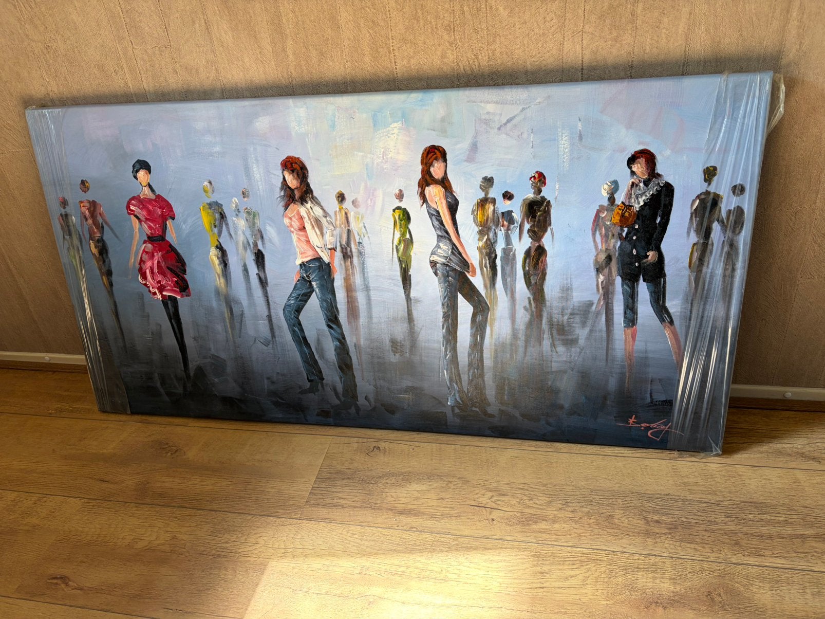 Prachtig gesigneerd schilderij, uit nalatenschap, Ophalen