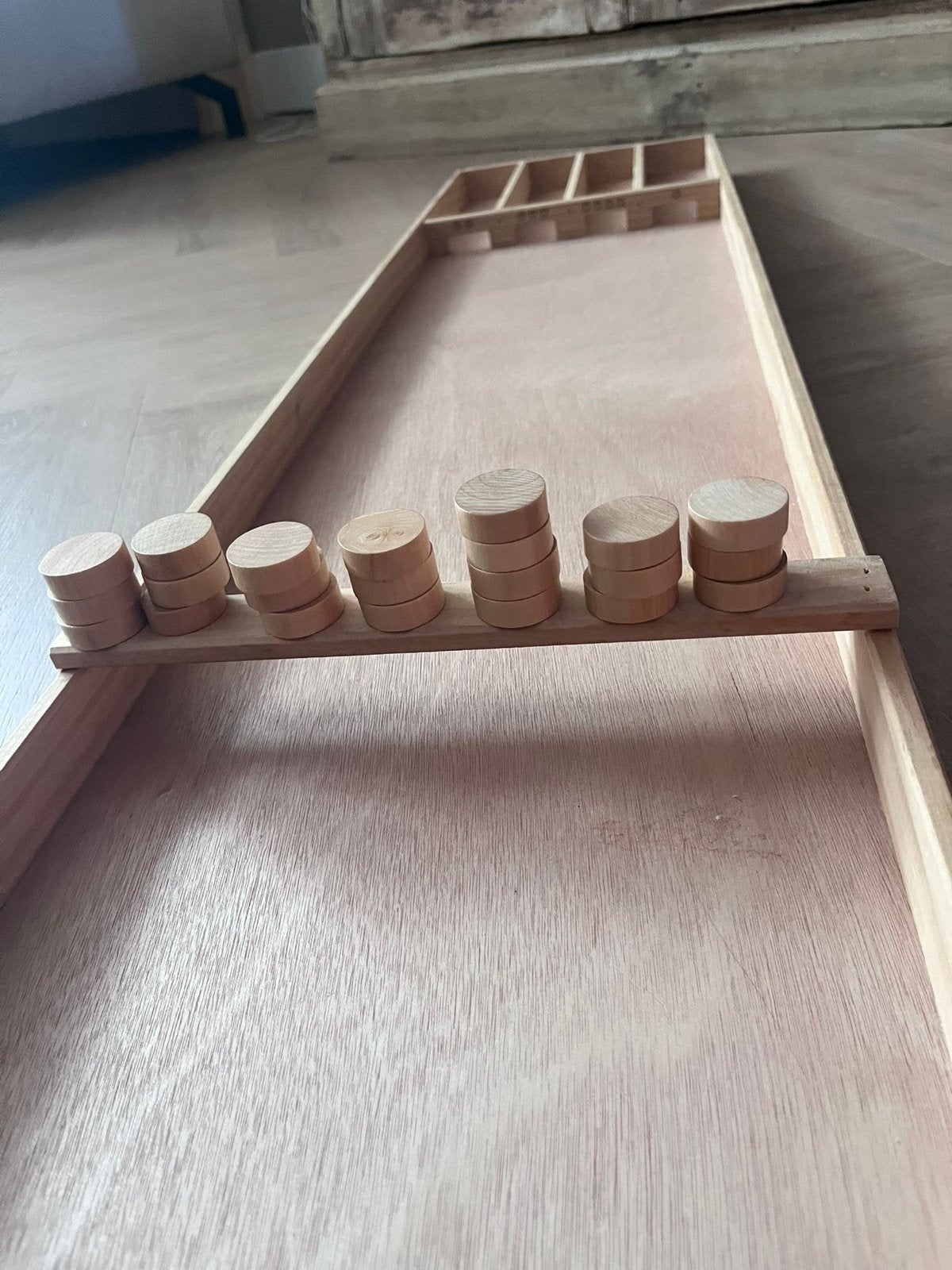 Kinder sjoelbak - Klassiek Hollands Spel, Een of twee spelers, Ophalen of Verzenden, Nieuw