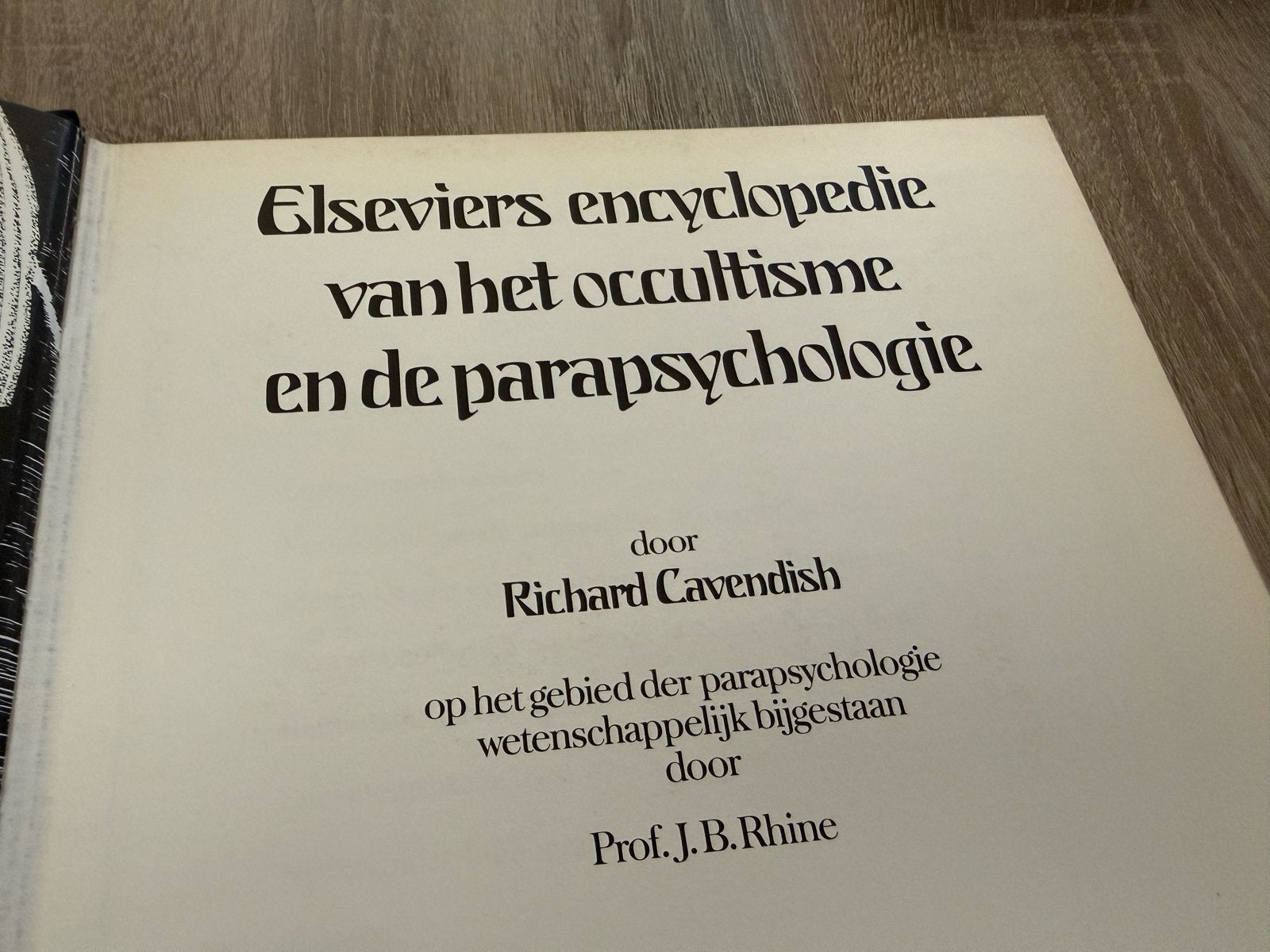 Elseviers encyclopedie van occultisme en parapsychologie, Ophalen of Verzenden, Zo goed als nieuw, Spiritualiteit algemeen, Achtergrond en Informatie