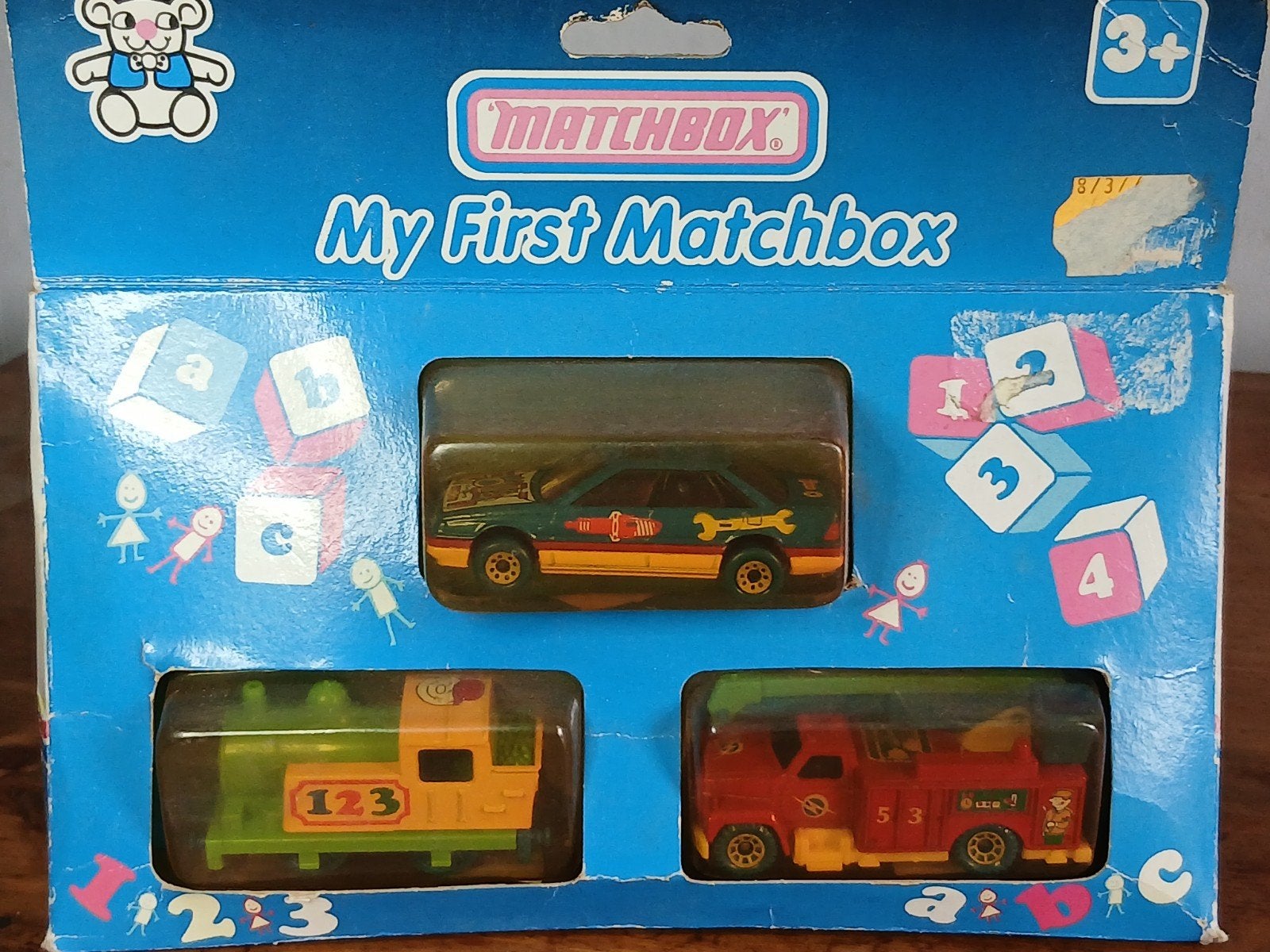 Matchbox preschool 3 pack, Ophalen of Verzenden, 1:50 of kleiner, Auto, Overige merken