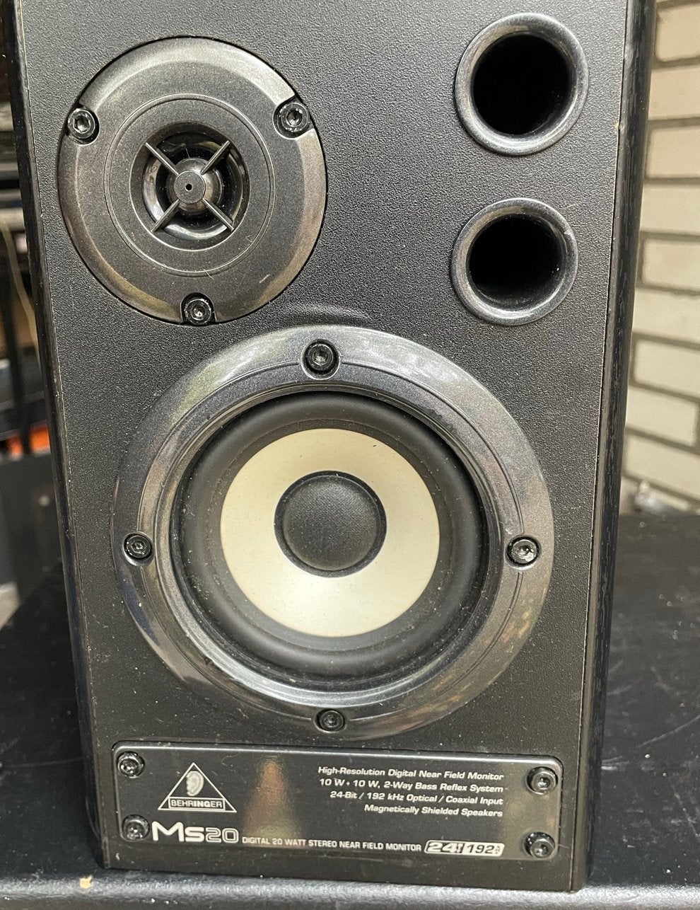 Behringer MS20 Digitale Studio Monitor, Overige merken, Studiomonitor, Gebruikt, Inclusief kabels