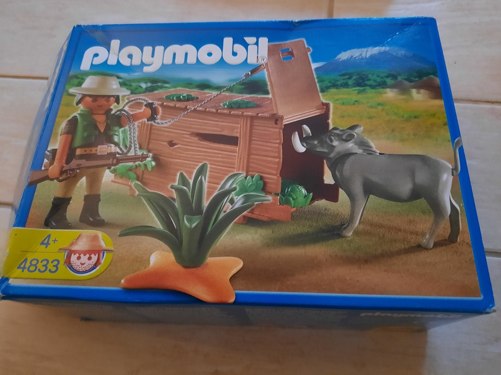 Playmobil 4833 Wild Life: Safari met wrattenzwijn, Kinderen en Baby's, Wild life, Gebruikt, Complete set, Overige typen
