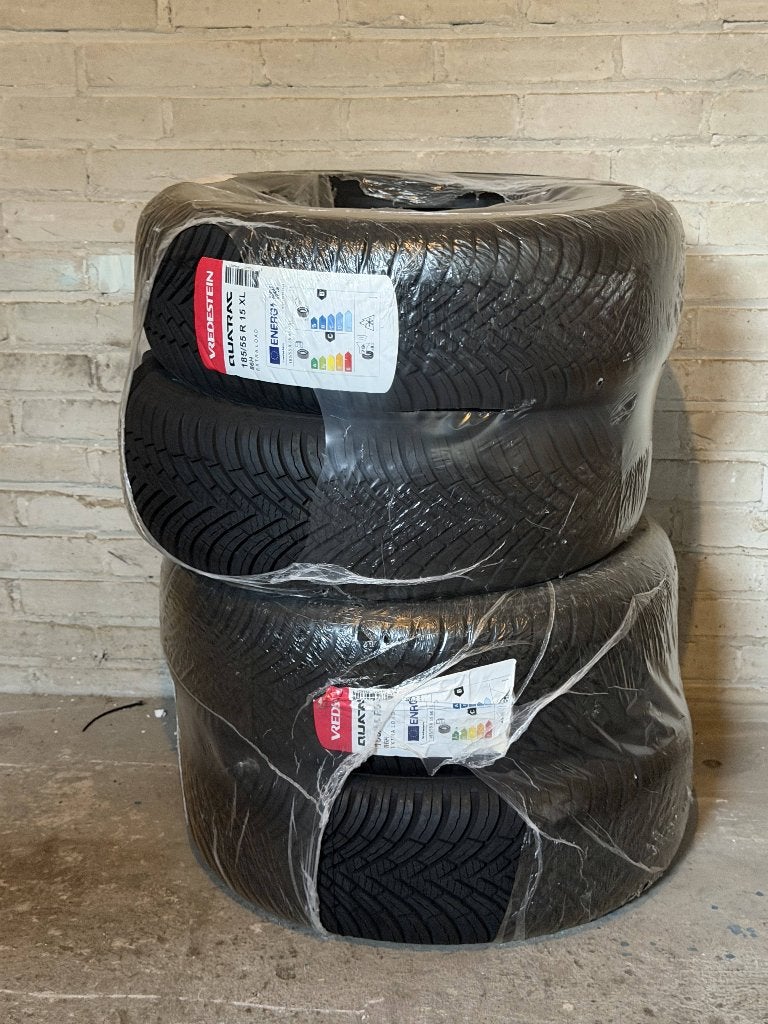 Set banden x4 Vredestein All Season 185 55 R15 86H NIEUW, Ophalen, 15 inch, Nieuw, 185 mm