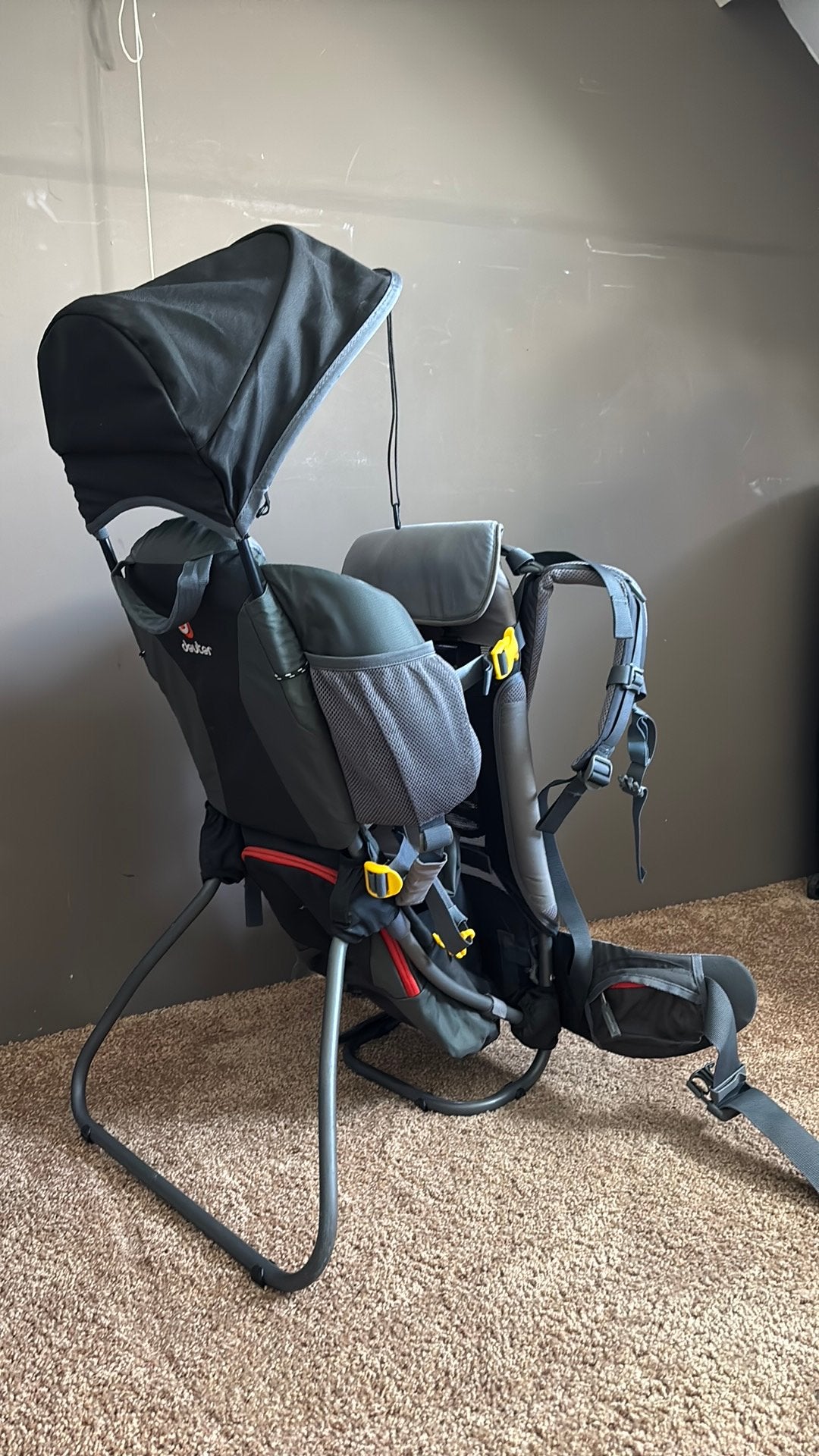 Deuter Kid Comfort 1 Plus kinderdrager, Gebruikt, Overige typen, Rug, Ophalen