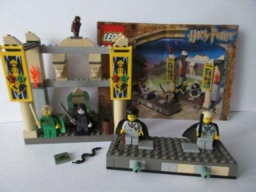 4733 Harry Potter, The Duelling Club met bouwtekening, Lego, Harry Potter, Ophalen of Verzenden, Complete set