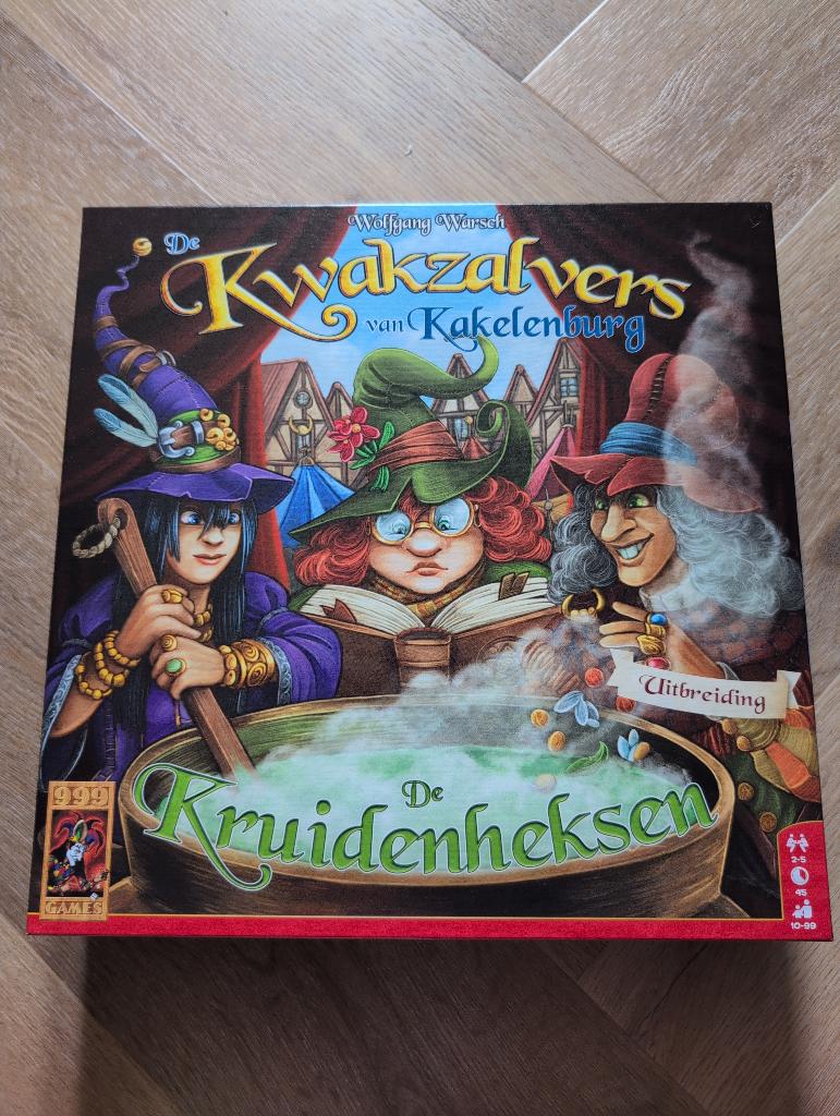 Kwakzalvers + kruidenheksen uitbreiding, Hobby en Vrije tijd, Gezelschapsspellen | Bordspellen, Ophalen