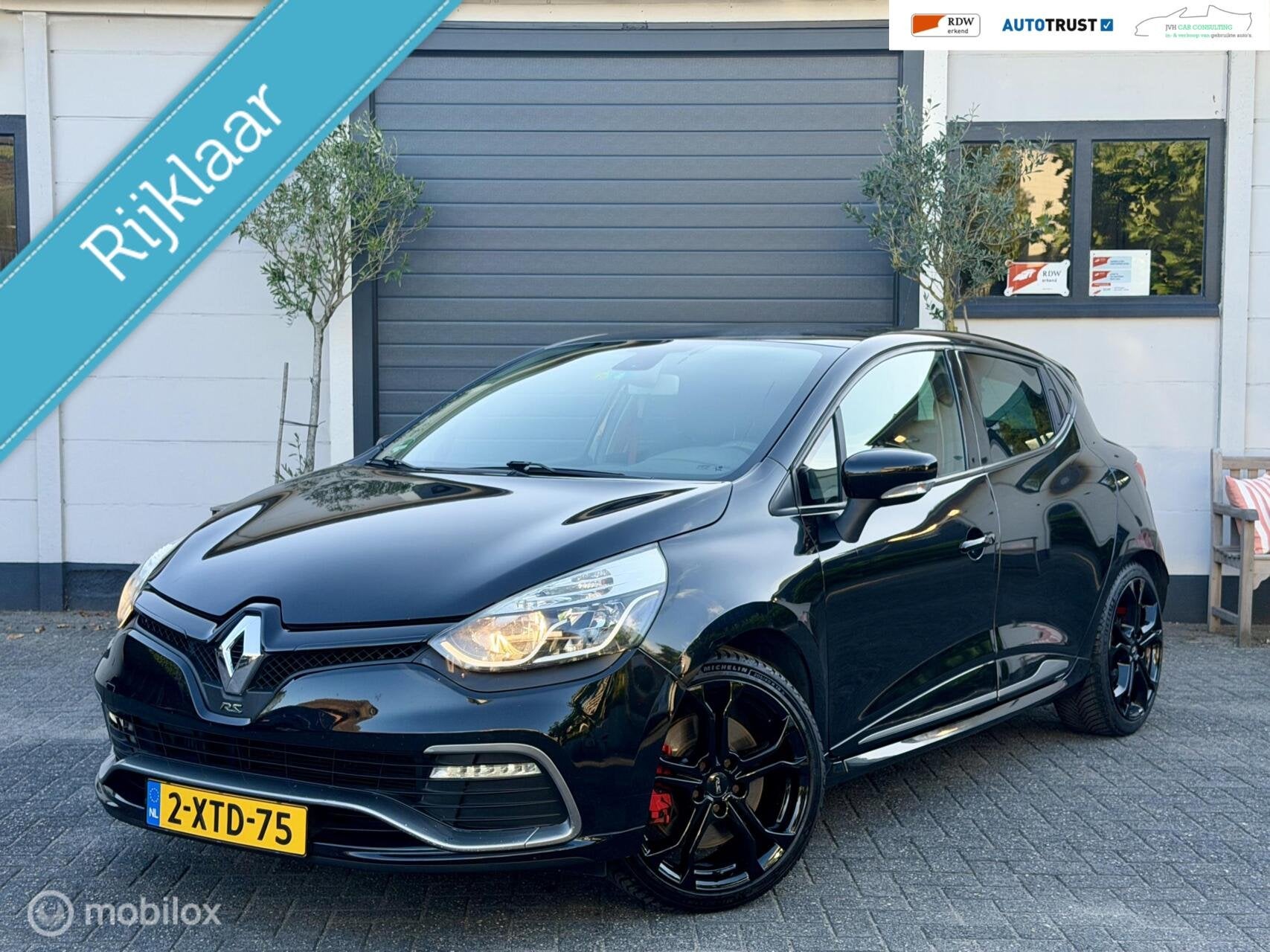 Renault Clio 200PK R.S. CUP|RIJKLAAR|LEER|PDC|DLR OH|GARANTY, Euro 5, 1618 cc, Gebruikt, 4 cilinders