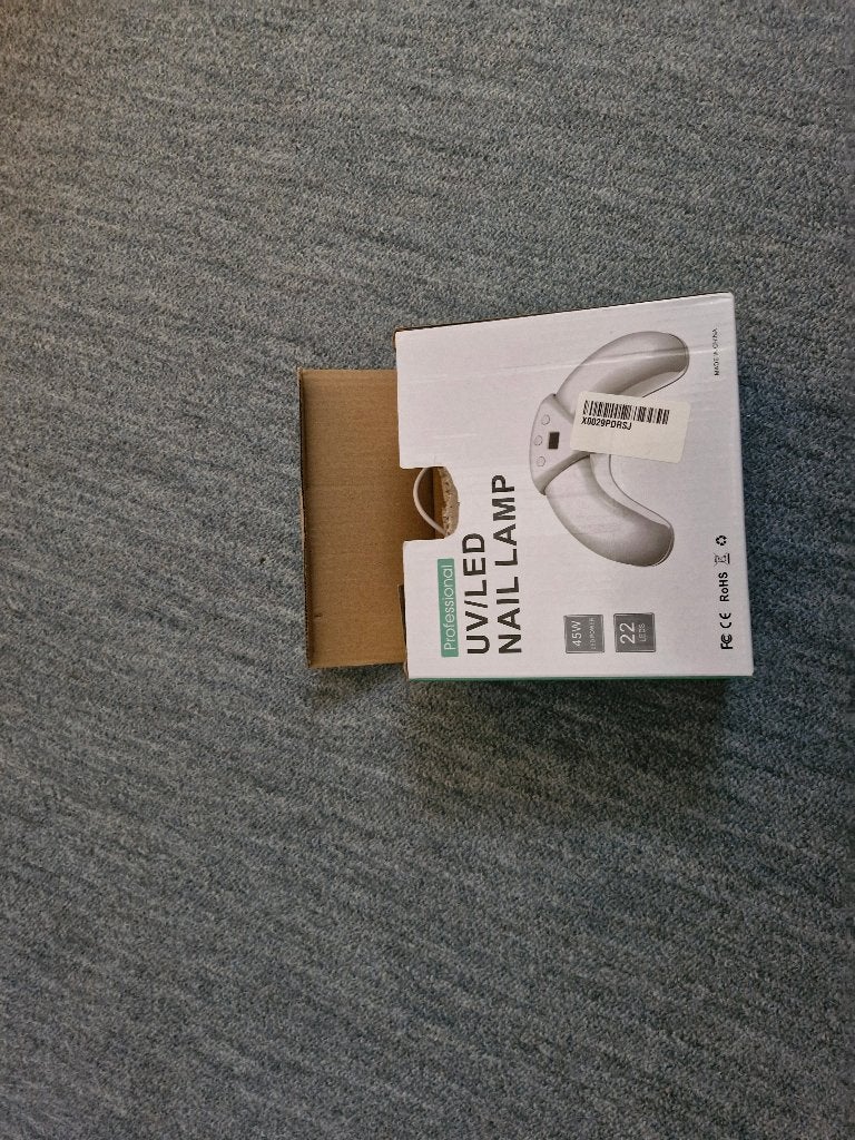 UV nagel lamp, Ophalen of Verzenden, Zo goed als nieuw, Hand- en Voetverzorging