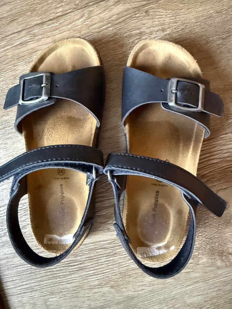 Hush puppies sandalen mt 33 blauw slippers, Hush Puppies, Jongen of Meisje, Overige typen, Ophalen of Verzenden